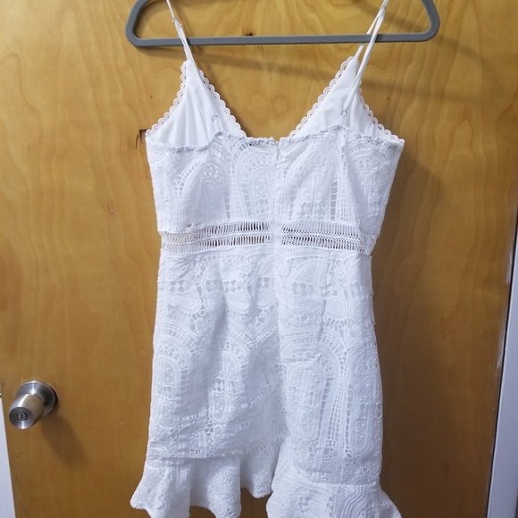 The Sunshine Crochet Mini Dress - Picture 6 of 11